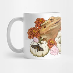 Autumnal Bearded Dragon Mug